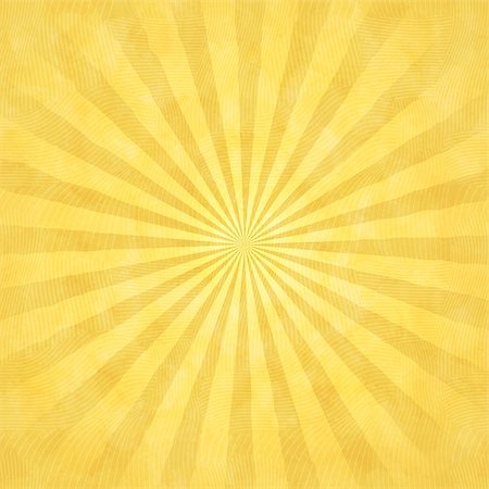 Yellow background with sun rays painted in watercolor Stock Photo - Budget Royalty-Free & Subscription, Code: 400-07221357
