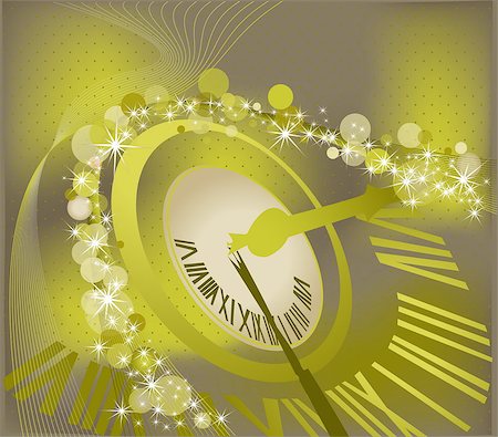 simsearch:400-04979664,k - Happy New Year  background  with clock Stock Photo - Budget Royalty-Free & Subscription, Code: 400-07221609