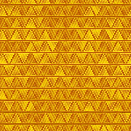 simsearch:400-08282678,k - Yellow seamless vector abstract triangles background Photographie de stock - Aubaine LD & Abonnement, Code: 400-07222455