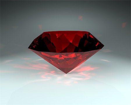 dengess (artist) - Red gemstone on the dark background Stock Photo - Budget Royalty-Free & Subscription, Code: 400-07222506