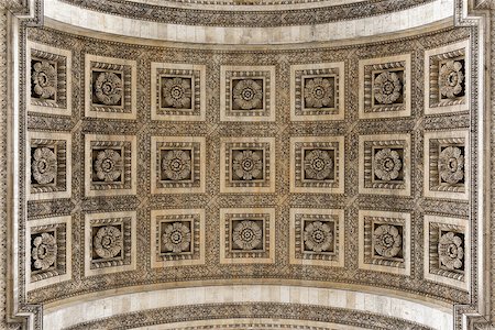 Arc de Triomphe arch detail, Paris, France Photographie de stock - Aubaine LD & Abonnement, Code: 400-07244041