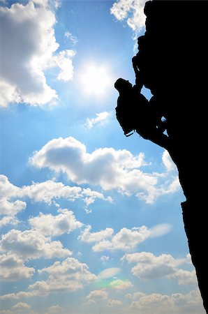 simsearch:400-07208717,k - man on top of the mountain reaches for the sun Photographie de stock - Aubaine LD & Abonnement, Code: 400-07245237