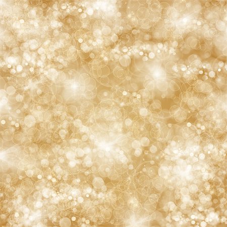 chrismas golden background with bright  sparkles and lights Stock Photo - Budget Royalty-Free & Subscription, Code: 400-07245437