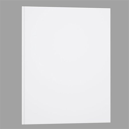 simsearch:400-06393675,k - A white of book. Isolated render on a gray background Stock Photo - Budget Royalty-Free & Subscription, Code: 400-07245965