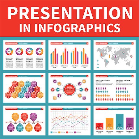 A set of conceptual elements to create infographics, presentations and different design works.     Made in Adobe Illustrator CS3 on 10.16.2013. This file is loaded into the format EPS 8. One layer of data used for all elements. Stock Photo - Budget Royalty-Free & Subscription, Code: 400-07246303