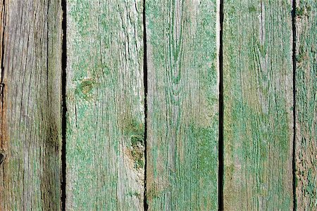 simsearch:400-07429824,k - Shield of several parallel old wooden boards with very ragged green paint Stock Photo - Budget Royalty-Free & Subscription, Code: 400-07246935