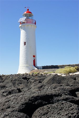 Lighthouse of Port Fairy, Australia Foto de stock - Royalty-Free Super Valor e Assinatura, Número: 400-07249016