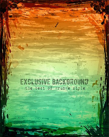 Grunge Abstract background sratched and worn. Ideal for your Vintage design covers or posters. Stock Photo - Budget Royalty-Free & Subscription, Code: 400-07249184