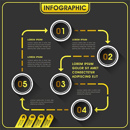 modern vector abstract infographic elements design Foto de stock - Super Valor sin royalties y Suscripción, Código: 400-07249940