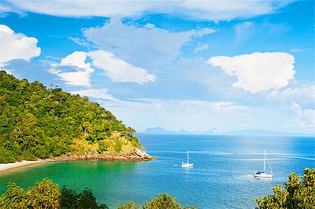simsearch:400-07295714,k - yacht in Andaman Sea at day, Thailand Stock Photo - Budget Royalty-Free & Subscription, Code: 400-07254559