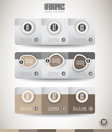 report document icon - Infographics concept background to display your data in a stylish way. Clean detailaed design for stats, ranking and classifications. Stock Photo - Budget Royalty-Free & Subscription, Code: 400-07254717