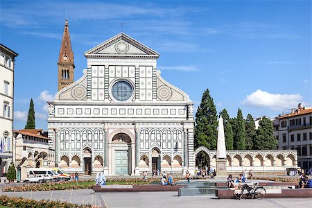 simsearch:400-05733973,k - An image of Santa Maria Novella in Florence Italy Stock Photo - Budget Royalty-Free & Subscription, Code: 400-07255308