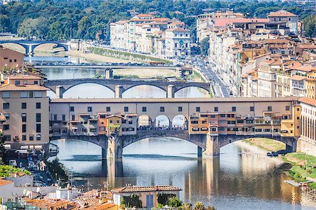 simsearch:400-08020855,k - An image of the Ponte Vecchio in Florence Italy Stockbilder - Microstock & Abonnement, Bildnummer: 400-07255302