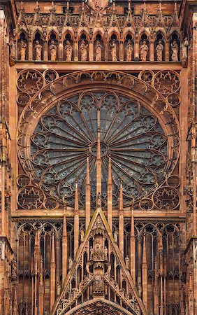 simsearch:400-09224247,k - cathedral of Notre-Dame at Strasbourg, France Photographie de stock - Aubaine LD & Abonnement, Code: 400-07257475