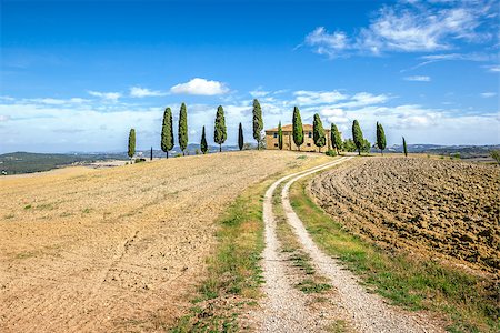 An image of a beautiful house in Tuscany Italy Stock Photo - Budget Royalty-Free & Subscription, Code: 400-07257544