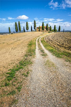 An image of a beautiful house in Tuscany Italy Stock Photo - Budget Royalty-Free & Subscription, Code: 400-07257545