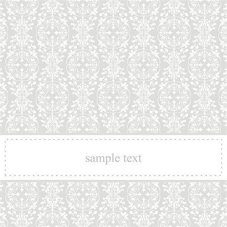 Classic, elegant vector card or invitation for party, birthday or wedding with white lace. Cute background with white space to put your own text message. Stock Photo - Budget Royalty-Free & Subscription, Code: 400-07259560