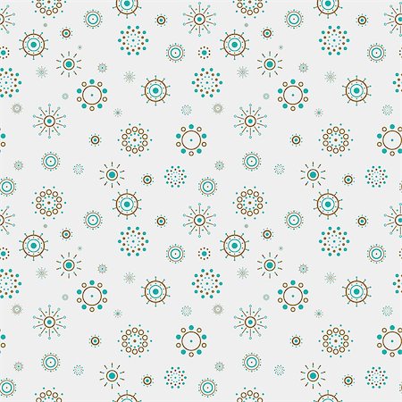 simsearch:400-08042225,k - Abstract turquoise and brown circles pattern, ready for wallpaper background. Stock Photo - Budget Royalty-Free & Subscription, Code: 400-07259708