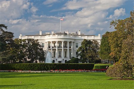 The White House in Washington D.C., the South Gate Stock Photo - Budget Royalty-Free & Subscription, Code: 400-07250236