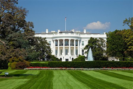The White House in Washington D.C., the South Gate Stock Photo - Budget Royalty-Free & Subscription, Code: 400-07250239