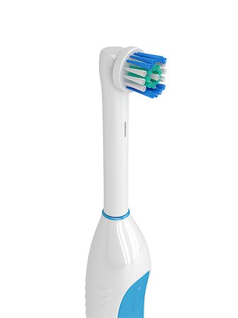 Close-up image of electric toothbrush Stock Photo - Budget Royalty-Free & Subscription, Code: 400-07250549