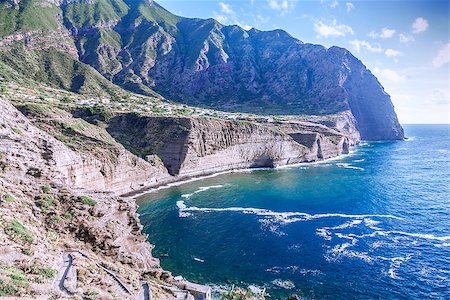 An image of the active volcano islands at Lipari Italy Stock Photo - Budget Royalty-Free & Subscription, Code: 400-07252044