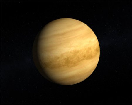 simsearch:400-06766471,k - A rendering of the Planet Venus on a starry background. Stock Photo - Budget Royalty-Free & Subscription, Code: 400-07252516