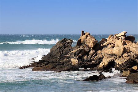 simsearch:400-07250127,k - Rock formations in the coast of the Fuerteventura Island - Spain Stock Photo - Budget Royalty-Free & Subscription, Code: 400-07253077