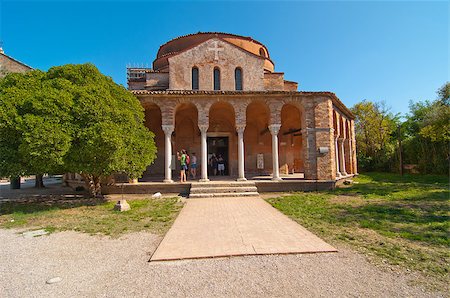 simsearch:400-07272498,k - Venice Italy Torcello Cathedral of Santa Maria Assunta view Stock Photo - Budget Royalty-Free & Subscription, Code: 400-07264559