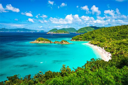 st john's - Trunk Bay, St John, United States Virgin Islands. Foto de stock - Super Valor sin royalties y Suscripción, Código: 400-07265239