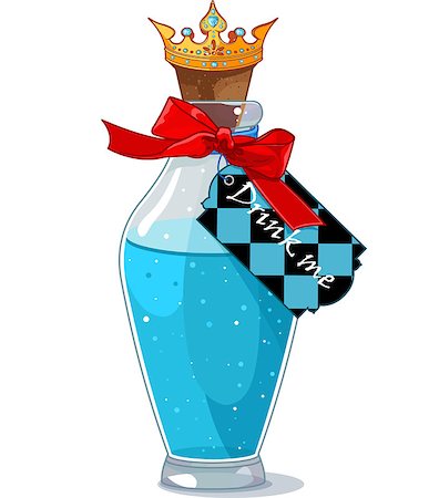 simsearch:400-07429772,k - Bottle from Alice in Wonderland with a tag that reads "drink me". Stock Photo - Budget Royalty-Free & Subscription, Code: 400-07265679