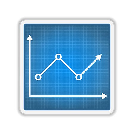simsearch:400-06483447,k - Chart icon, vector eps10 illustration Stock Photo - Budget Royalty-Free & Subscription, Code: 400-07266667