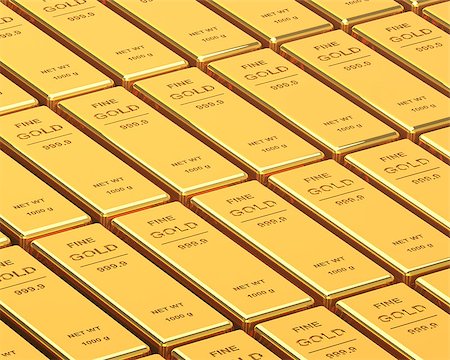 simsearch:400-04715746,k - Big Set of Gold bars. Close up Image Stock Photo - Budget Royalty-Free & Subscription, Code: 400-07260452