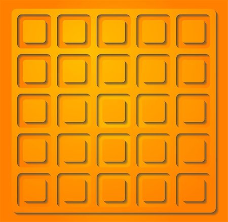 simsearch:400-09173301,k - Bright orange vector illustration Stockbilder - Microstock & Abonnement, Bildnummer: 400-07261865