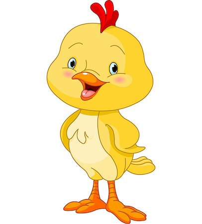 simsearch:400-08500664,k - Illustration of cute little chick Stock Photo - Budget Royalty-Free & Subscription, Code: 400-07262405