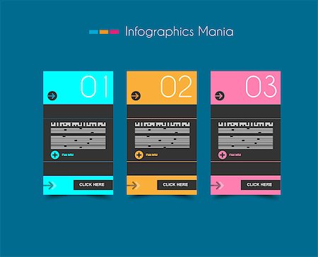 simsearch:400-08194697,k - Infographic Design Template with modern flat style. Ideal to display data and for product ranking or generic classification of items. Stock Photo - Budget Royalty-Free & Subscription, Code: 400-07262731