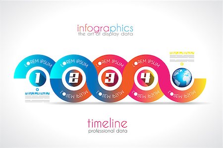 simsearch:400-08194697,k - Infographic Design Template with modern flat style. Ideal to display data and for product ranking or generic classification of items. Stock Photo - Budget Royalty-Free & Subscription, Code: 400-07262748
