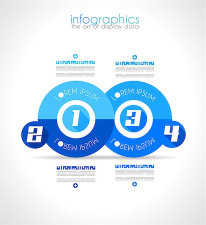 simsearch:400-08194697,k - Infographic Design Template with modern flat style. Ideal to display data and for product ranking or generic classification of items. Stock Photo - Budget Royalty-Free & Subscription, Code: 400-07262759