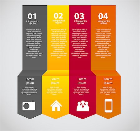 simsearch:400-07254124,k - Infographic business template vector illustration Foto de stock - Super Valor sin royalties y Suscripción, Código: 400-07262984