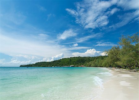 simsearch:400-05386174,k - koh rong island beach view in cambodia Stock Photo - Budget Royalty-Free & Subscription, Code: 400-07263094