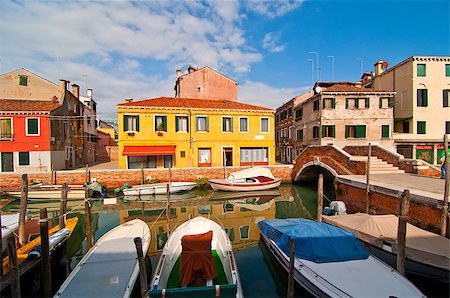 simsearch:400-07272498,k - unusual pittoresque view of Venice Italy most touristic place in the world Stock Photo - Budget Royalty-Free & Subscription, Code: 400-07278622