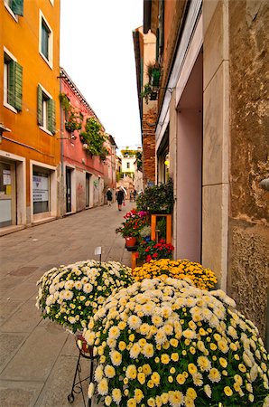 simsearch:400-07272498,k - unusual pittoresque view of Venice Italy most touristic place in the world still can find secret hidden spots Stock Photo - Budget Royalty-Free & Subscription, Code: 400-07278636