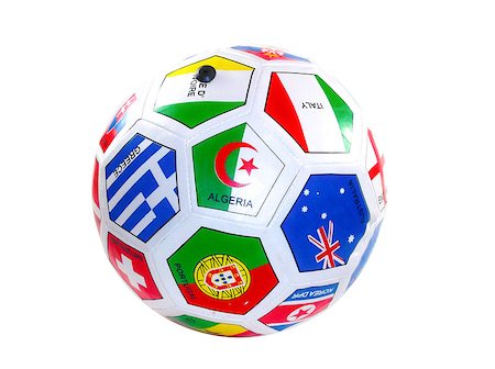 simsearch:400-05747264,k - soccer ball with flags from the countries  (with clipping work path) Stock Photo - Budget Royalty-Free & Subscription, Code: 400-07289081