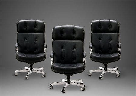 simsearch:400-09090800,k - Black armchair, good concept for free position, good career, out of box and peace of mind. Photographie de stock - Aubaine LD & Abonnement, Code: 400-07289829