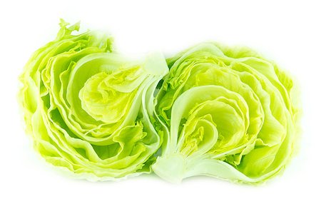 simsearch:400-05369257,k - Fresh Green Iceberg lettuce . Photographie de stock - Aubaine LD & Abonnement, Code: 400-07294335