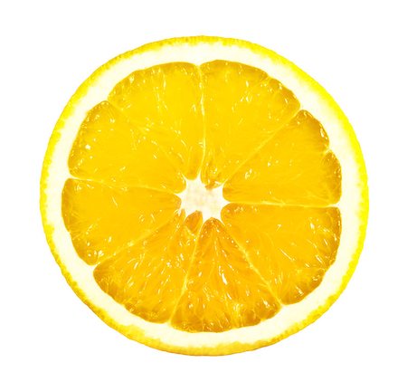 simsearch:400-04892460,k - Slice of lemon isolated on white background. Stock Photo - Budget Royalty-Free & Subscription, Code: 400-07295531