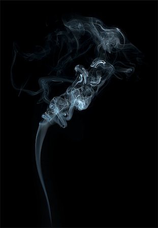 Smoke on black background. Swirls and art Stock Photo - Budget Royalty-Free & Subscription, Code: 400-07295609