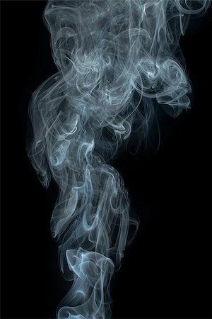 simsearch:400-04332303,k - Smoke on black background. Swirls and art Foto de stock - Royalty-Free Super Valor e Assinatura, Número: 400-07295616