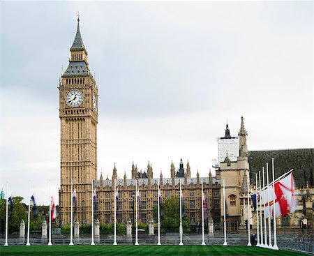 famous houses in uk - Big Ben London. Palace of Westminster Stock Photo - Budget Royalty-Free & Subscription, Code: 400-07295621