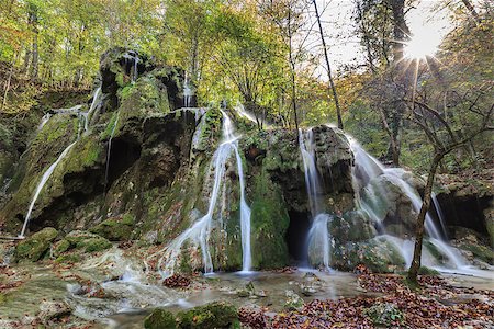 Beusnita waterfall in Beusnita National Park, Romania Stock Photo - Budget Royalty-Free & Subscription, Code: 400-07295814